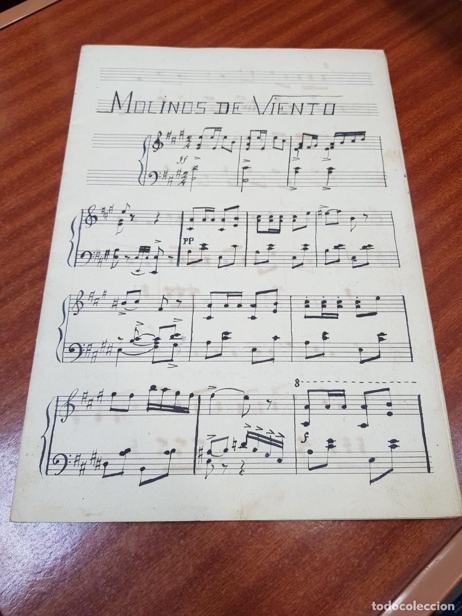 Partitions Musicales: PARTITURA-MOLINOS DE VIENTO