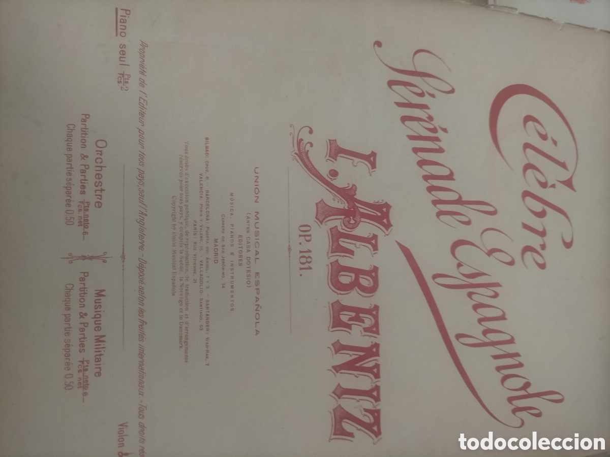 Partituras musicales: Lotes de diez partituras musicales 1890-1920