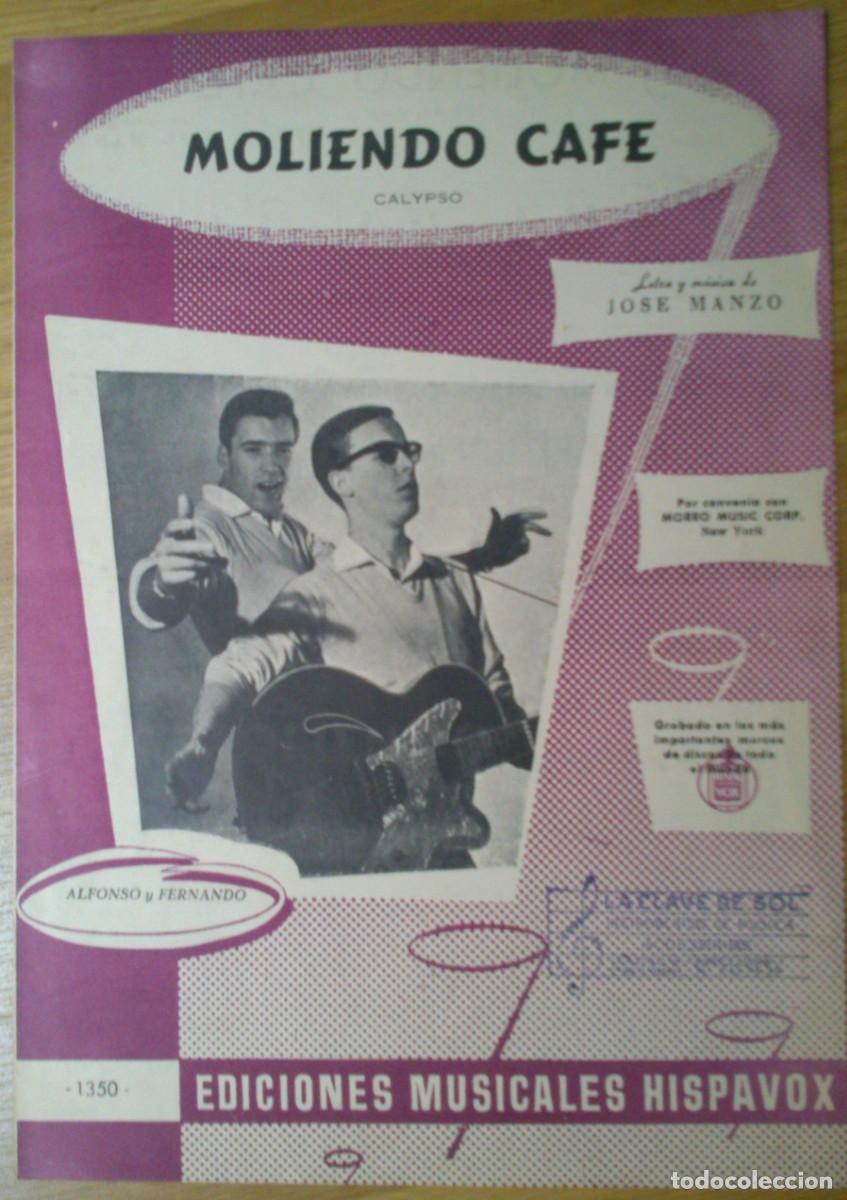 Partituras musicales: PARTITURA 'MOLIENDO CAFE' - ALFONSO Y FERNANDO