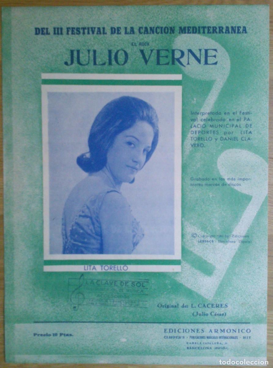 Partituras musicales: PARTITURA 'JULIO VERNE' - LITA TORELLO