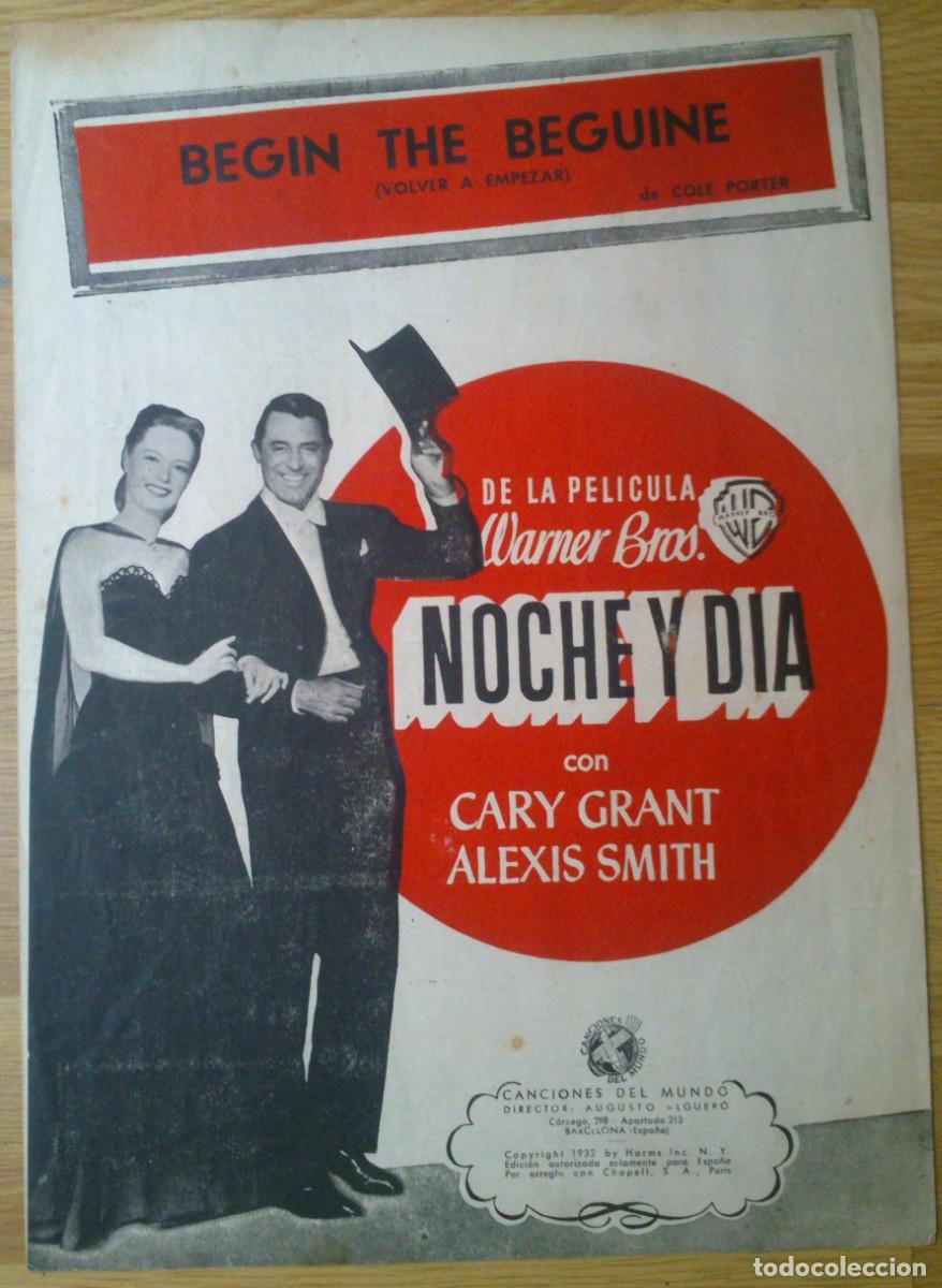 Partituras musicales: PARTITURA 'BEGIN THE BEGUINE' - CARY GRANT / ALEXIS SMITH