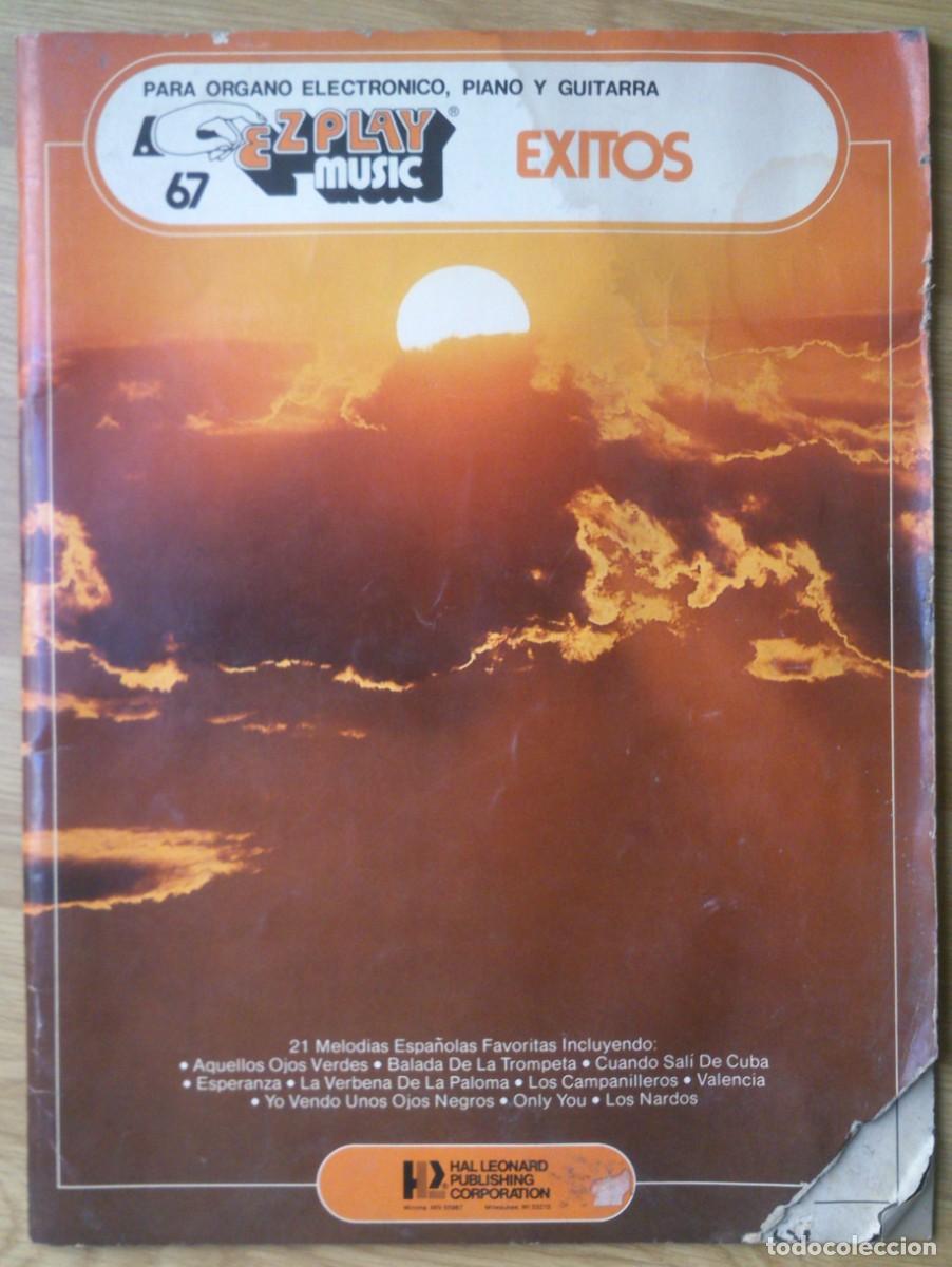 Partituras musicales: METODO 'E-Z PLAY MUSIC - EXITOS'