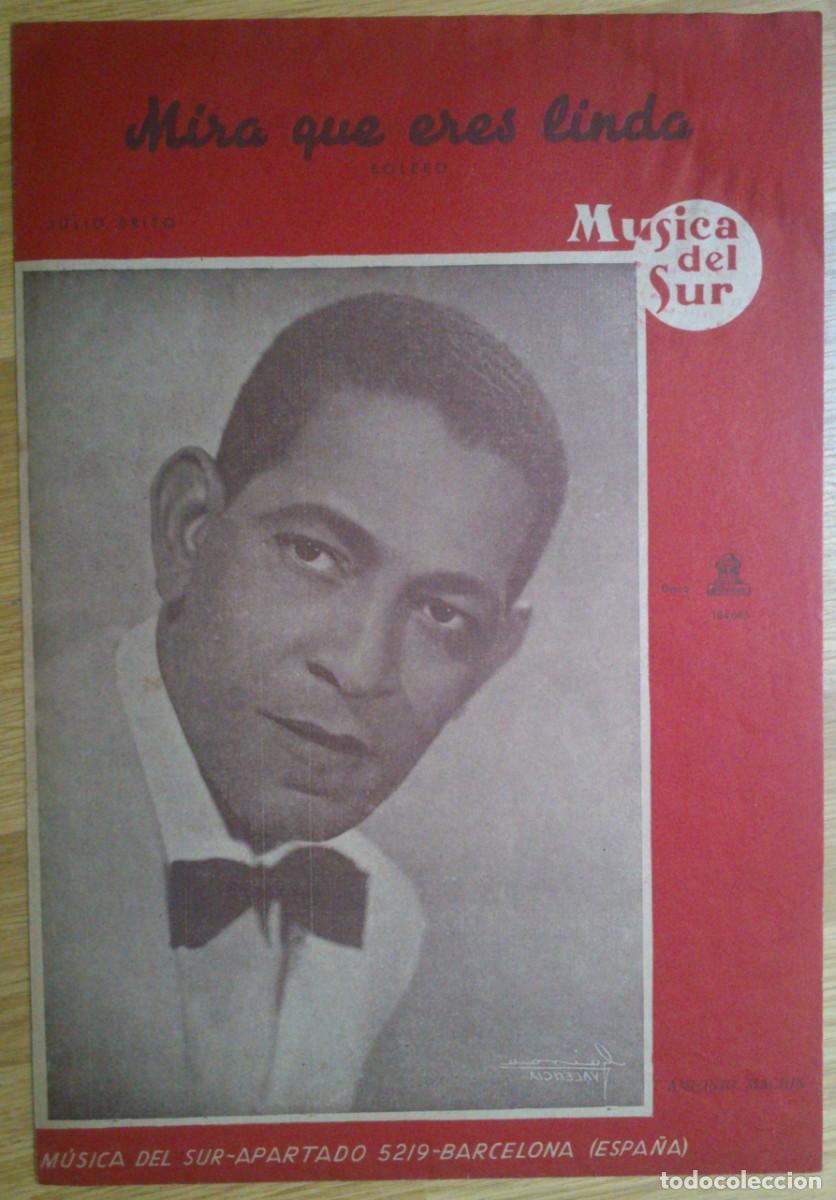 Partituras musicales: PARTITURA 'MIRA QUE ERES LINDA' - ANTONIO MACHIN