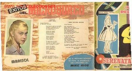 Revistas de m&uacute;sica: TEBEO / SERENATA / MARISOL - Foto 1