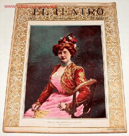 Music magazines: ANTIGUA REVISTA - EL TEATRO N&ordm; 38 - NOVIEMBRE 1903 - 28 PAGINAS - 30 X 24 CMS.