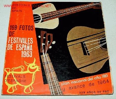Music magazines: CATALOGO DE FESTIVALES DE ESPA&Ntilde;A 1963 - CON 169 FOTOS - 117 PAGINAS . 19 X 19 CMS.