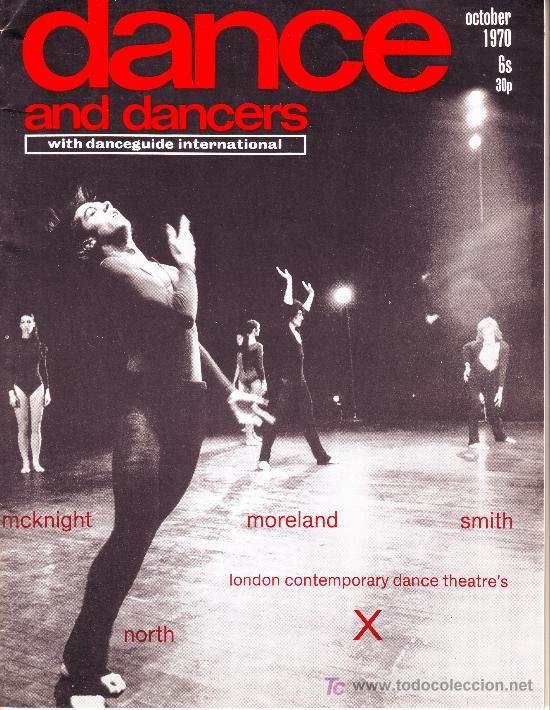 Magazines de musique: dance and dancers. october 1970