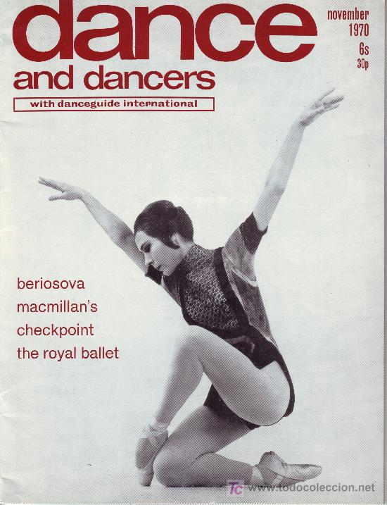 Magazines de musique: dance and dancers. november 1970