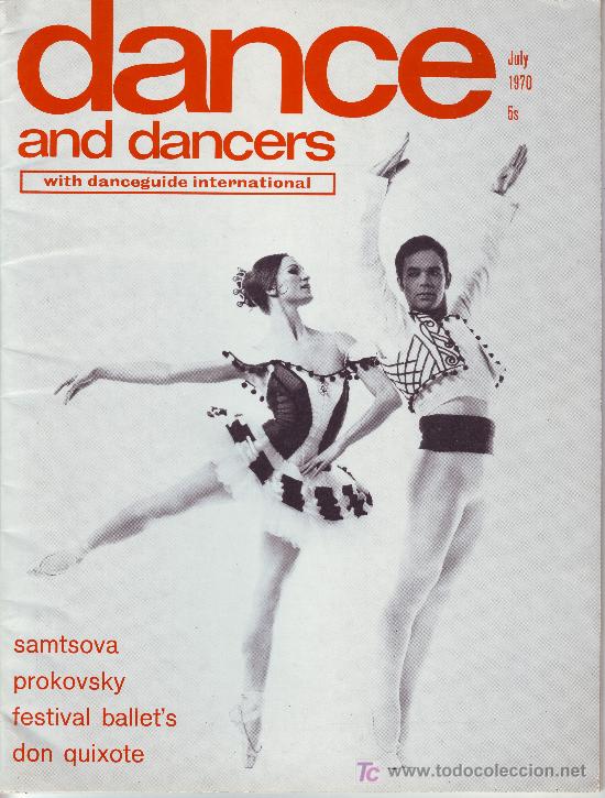 Magazines de musique: dance and dancers. july 1970