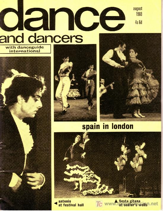 Magazines de musique: dance and dancers. august 1969