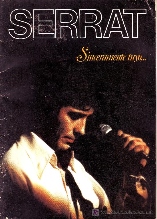Music magazines: serrat, sinceramente tuyo...