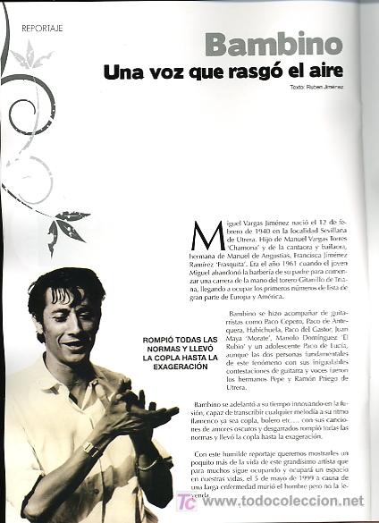 Revistas de m&uacute;sica: BAMBINO - Foto 2