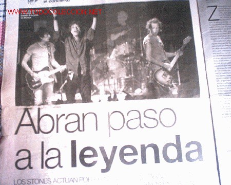 Revistas de m&uacute;sica: ROLLING STONES - Foto 2