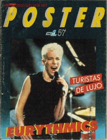 Revistas de m&uacute;sica: Poster 57: Eurythmics - Foto 1