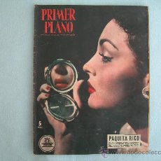 Revistas de música: PAQUITA RICO / REVISTA PRIMER PLANO / AÑO 1954. Lote 25000457