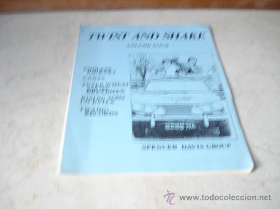 Music magazines: TWIST AND SHAKE VOLUME FOUR  - CON ENDLESS JOURNEY, SPENCER DAVIS GROUP, ETC