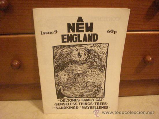 Music magazines: FANZINE A NEW ENGLAND N&ordm; 9 - CON THE FAMILY CAT, THE SANDKINGS, ETC