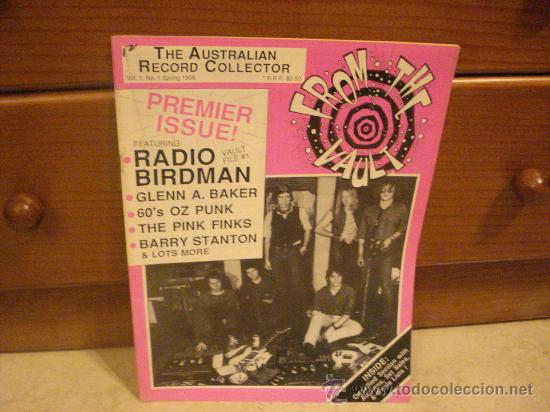 Magazines de musique: FROM THE VAULT VOL. 1 N&ordm; 1 - PRIMAVERA 1986 - CON RADIO BIRDMAN, 60&acute;S OZ PUNK, ETC