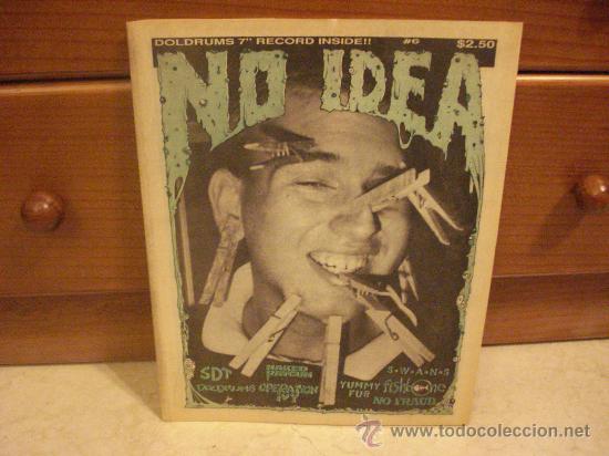 Revistas de m&uacute;sica: REVISTA NO IDEA  N&ordm; 6 - SEPTIEMBRE 1988 - CON SDT, NAKED RAYGUN, ETC