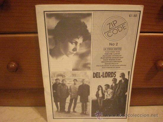 Magazines de musique: ZIP CODE N&ordm; 2 - CON THE DEL LORDS, ELEVENTH DREAM DAY, ETC