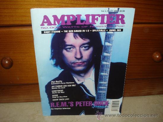 Music magazines: REVISTA AMPLIFIER VOL. 3 N&ordm; 4 - 1998 - CON PETER BUCK, CATATONIA, SLOAN, ETC