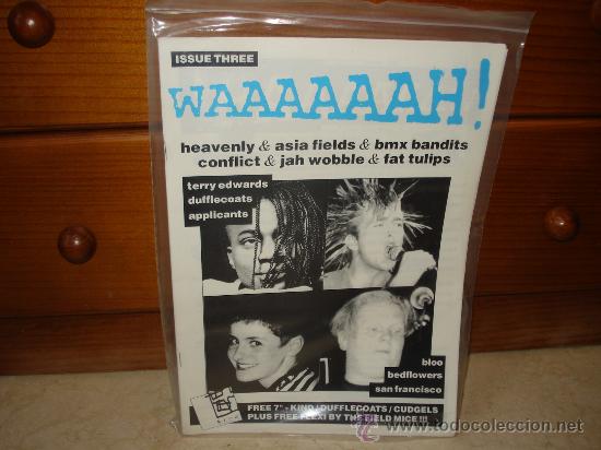 Music magazines: FANZINE WAAAAAH ! N&ordm; 3 - CON HEAVENLY, BMX BANDITS, ETC