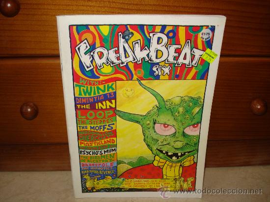 Music magazines: REVISTA FREAKBEAT N&ordm; 6 - CON THE STEPPES, THE MOFFS, ETC