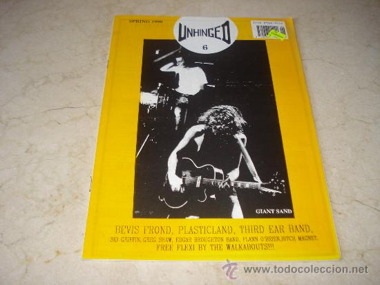 Music magazines: REVISTA UNHINGED N&ordm; 6 - PORTADA GIANT SAND