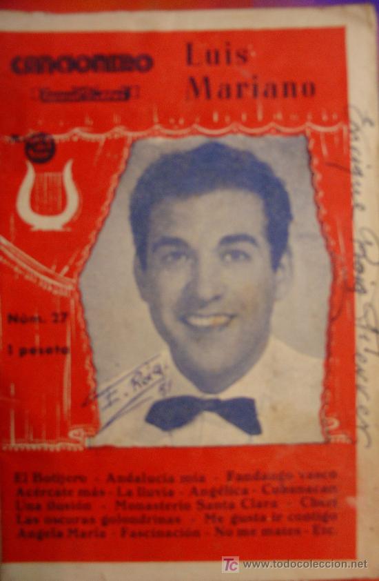 Magazines de musique: 6 CANCIONEROS DE CANTANTES INIGUALABLES A&Ntilde;OS 40 y 50