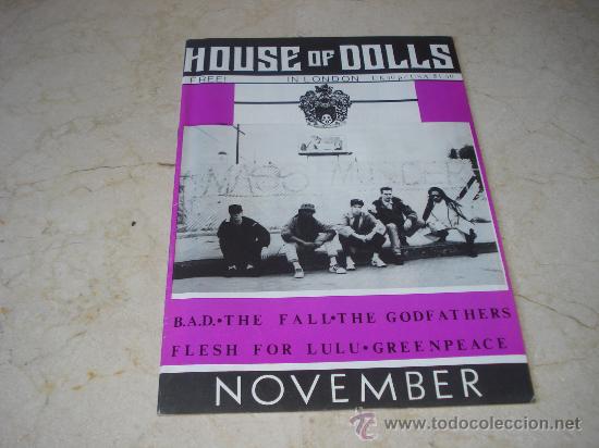 Music magazines: REVISTA HOUSE OF DOLLS - PORTADA BIG AUDIO DYNAMITE
