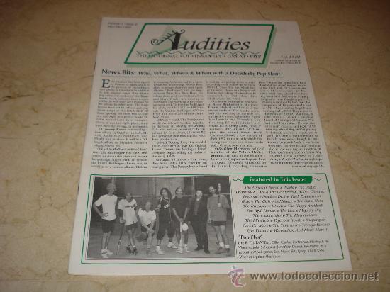 Magazines de musique: REVISTA AUDITIES VOL. 1 N&ordm; 6 - NOV/DIC 1995 - CON WALTER CLEVENGER, MERRYMAKERS. ETC