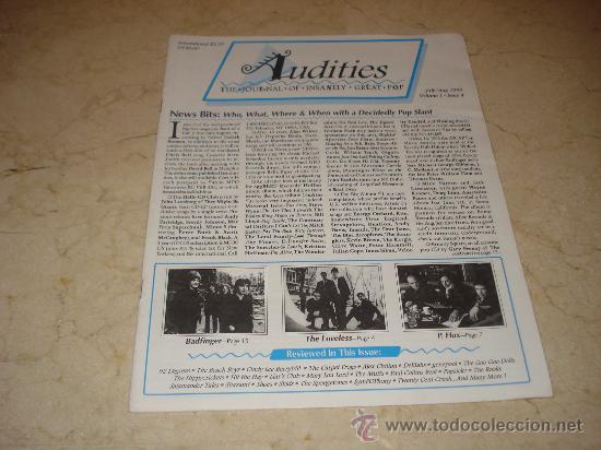Magazines de musique: REVISTA AUDITIES VOL. 1 N&ordm; 4 - JUL/AGO 1995 - CON ALEX CHILTON, THE ROOKS, ETC