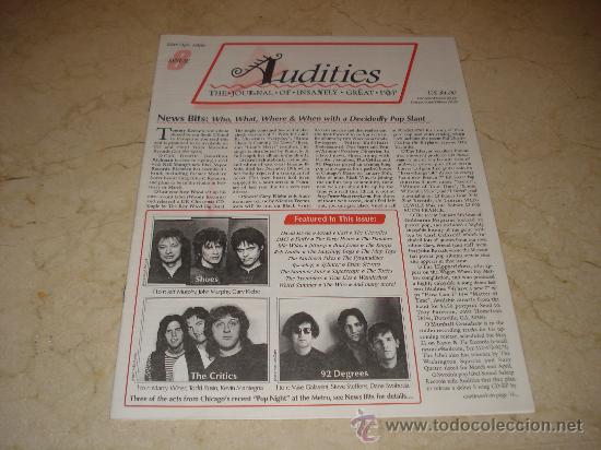 Magazines de musique: REVISTA AUDITIES N&ordm; 8 - MAR/ABR 1996 - CON THE SHOES, THE CRITICS, ETC