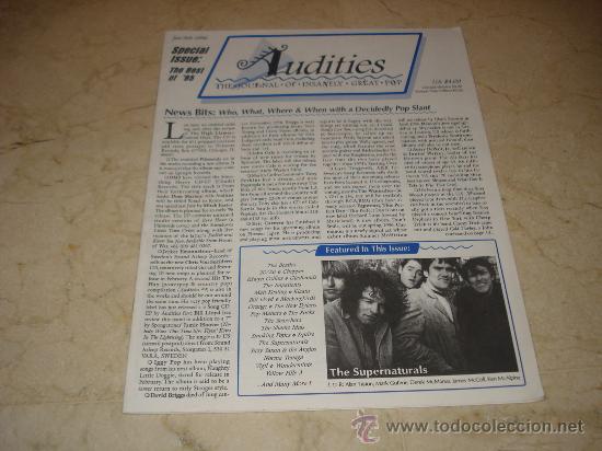 Magazines de musique: REVISTA AUDITIES ESPECIAL LO MEJOR DE 1995 - ENERO/FEBRERO 1996 - CON THE SUPERNATURALS, CHOPPER, ET