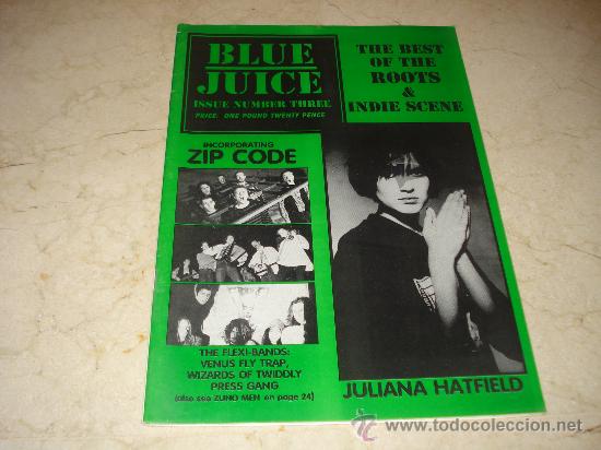Magazines de musique: REVISTA BLUE JUICE N&ordm; 3 - CON JULIANA HATFIELD, THE SAW DOCTORS, ETC