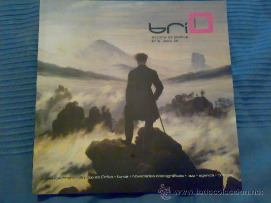 Revistas de m&uacute;sica: Revista 'Brio', n&ordm; 6. Junio 2008. M&uacute;sica cl&aacute;sica y jazz.