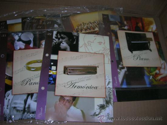 Music magazines: Lote de fasciculos musicales, con partitura de practicas para cada instrumento.