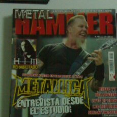 Revistas de música: METAL HAMMER 240 METALLICA,HIM,HELLOWEN,BREED 77,LED ZEPPELIN,DREAM THEATER,EYES OF EDEN,. Lote 22929014