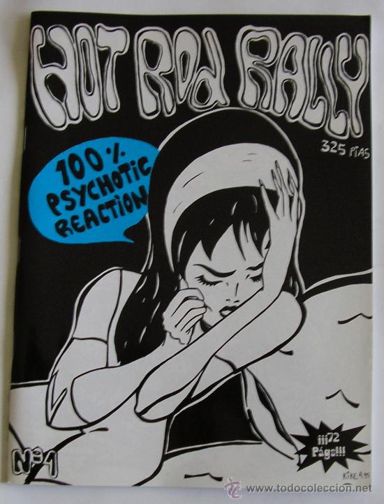 Magazines de musique: FANZINE - COMIC - HOT ROD RALLY