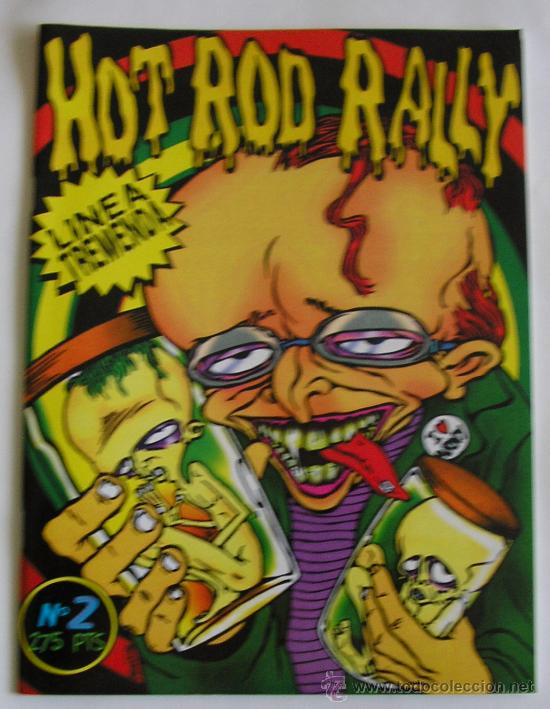Magazines de musique: FANZINE - COMIC - HOT ROD RALLY