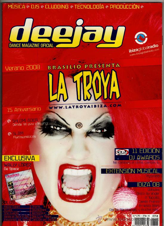Magazines de musique: REVISTA DEEJAY N&ordm;128&middot; SEPTIEMBRE 2008&middot; PORTADA: LA TROYA,15 ANIVERSARIO - 112 P&aacute;ginas - (En catal&aacute;n)