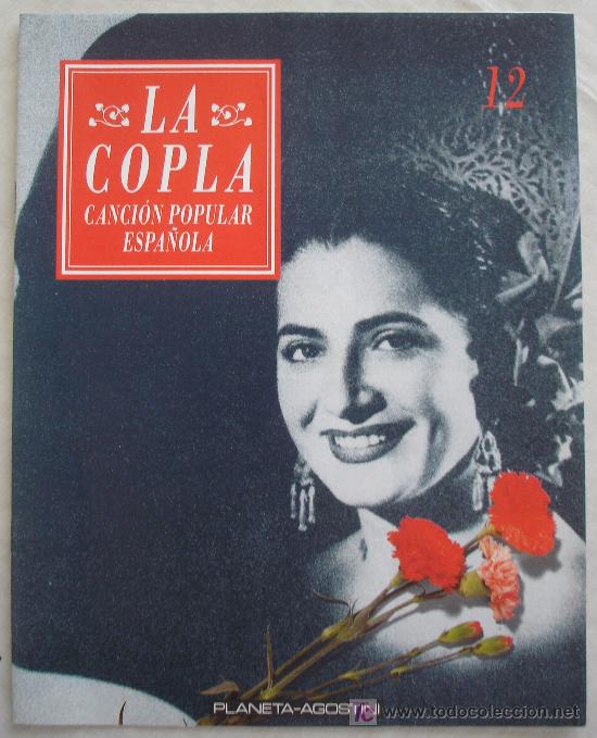 Magazines de musique: LA COPLA CANCION POPULAR ESPA&Ntilde;OLA N&ordm; 12.-1991