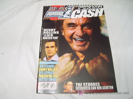 Revistas de m&uacute;sica: POPULAR 1 N&ordm; 414: THE STOOGES.JIM GILLETTE.PORCUPINE TRE.MOA HOLMSTEN.DEF LEPPARD.JUNKYARD.HENRY ROL