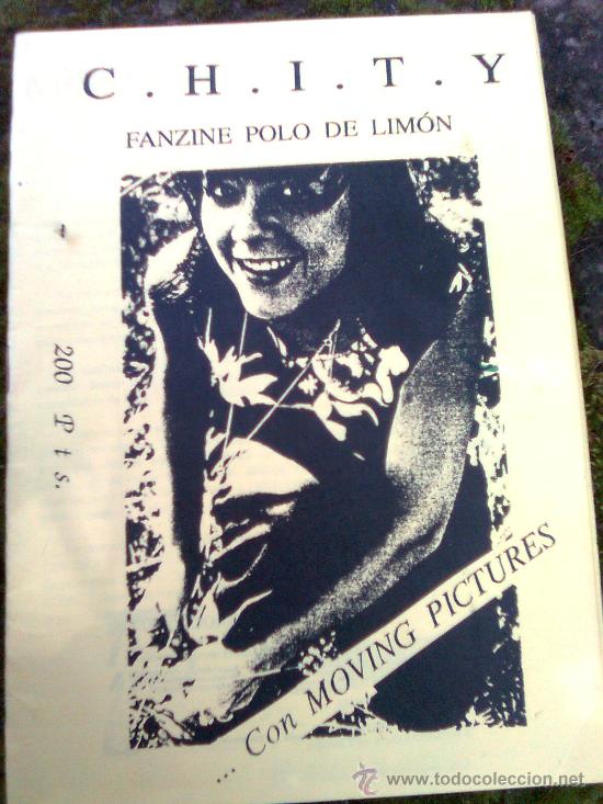 Music magazines: Cuadernillos Pa&acute;l Arrastre-Chity-Fanzine Polo De Lim&oacute;n..con Moving Pictures(Dimensi&oacute;n Lagrima,1994)