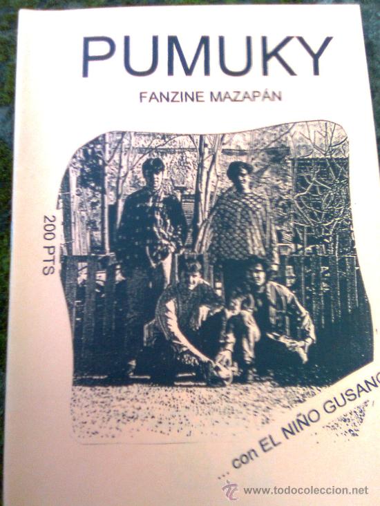 Revistas de m&uacute;sica: Cuadernillos Pa&acute;l Arrastre-Pumuky-Fanzine Mazap&aacute;n..con El ni&ntilde;o Gusano (Dimensi&oacute;n Lagrima,1996)