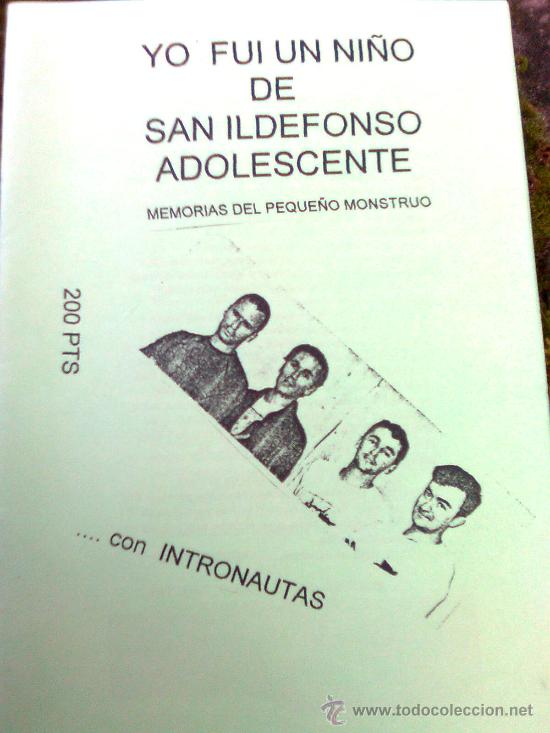 Revistas de m&uacute;sica: Cuadernillos Pa&acute;l Arrastre-Yo Fui Un Ni&ntilde;o...-Memorias del peque&ntilde;o monstruo..con Intronautas (1996)