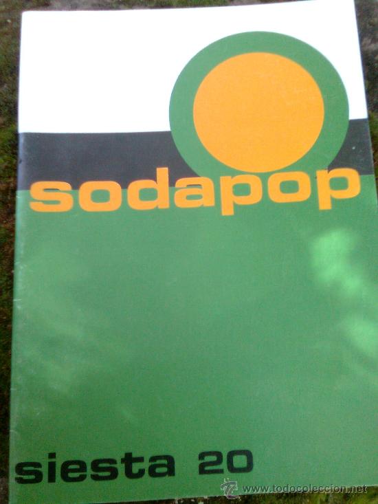 Music magazines: Soda Pop (Siesta 20,1995)-Fanzine Comic Pop-Mauro entrialgo,La Buena Vida,Moving Pictures-Raro