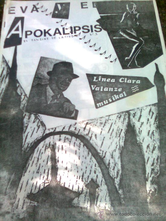 Revistas de m&uacute;sica: Eva y El Apokalipsis 3(Facsimil L&aacute;grima del original de 1986.Cap.Centella+Kastillo de l&aacute;grimas)-ver