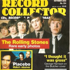 Revistas de música: RC ROLLING STONES - PLACEBO - BEATLES - DAVID AXELROD - THE WHO - SHIRING RECORDS 