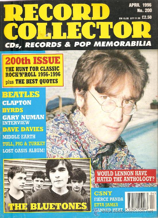 Music magazines: RC THE BEATLES - THE BLUETONES - MIDDLE EARTH RECORDS - DAVE DAVIES - ETTA JAMES